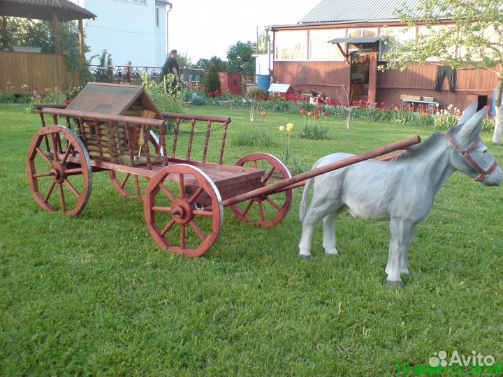 Велосипед деревянный (велокат)