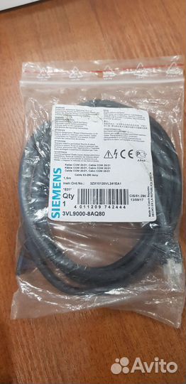 Кабель siemens 3vl9000-8aq80