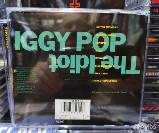 Iggy Pop - The Idiot - 1977 / CD
