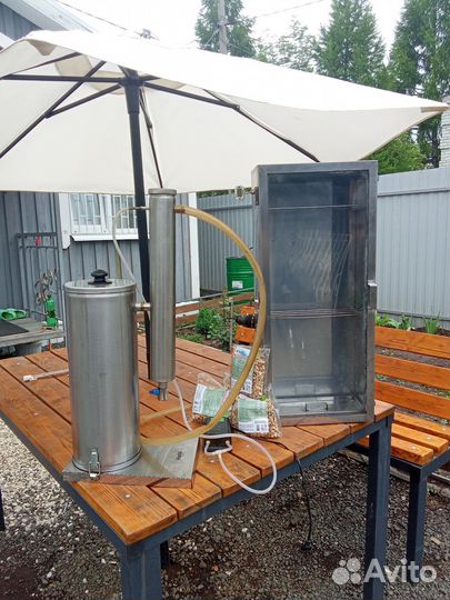 Коптильня холодного копчения с дымогенератором