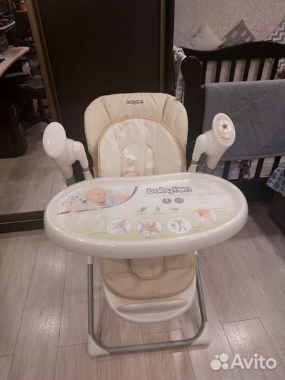 Стульчик-качели Babyton 2в1 с пультом