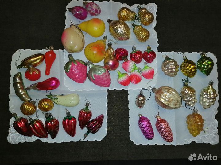 Елочные игрушки СССР