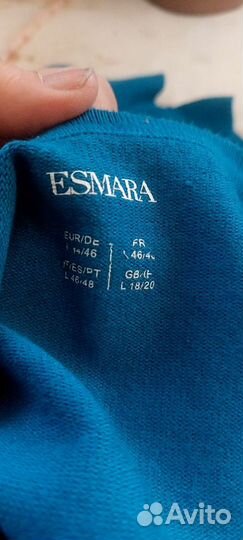 Кофта кардиган вискоза тонкий Esmara д7 р.50-52