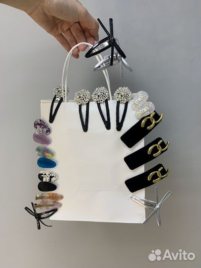 Заколки крабики для волос