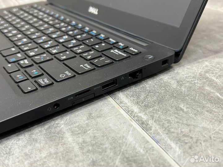 Ноутбук 13 дюймов Dell 7280 i5-7,16gb,SSD512