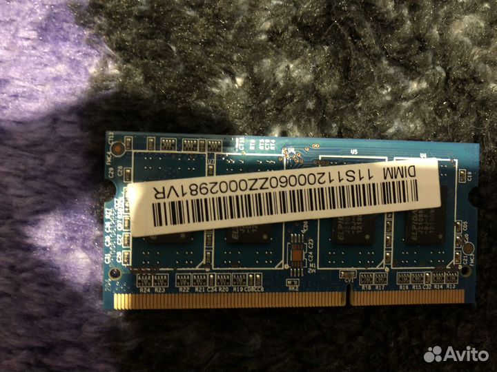 Модуль памяти so-dimm Ramaxel DDR3 2gb (PC-10600)