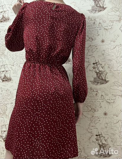 Платье летнее в горошек