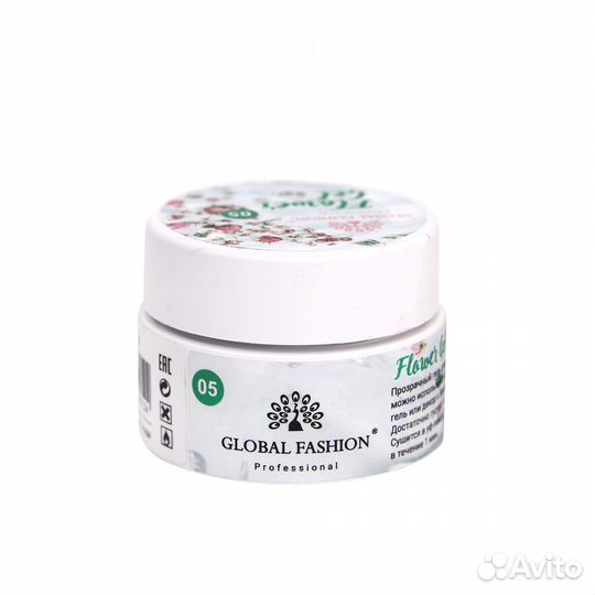 Гель с сухоцветами 5 гр, Flower Gel 05