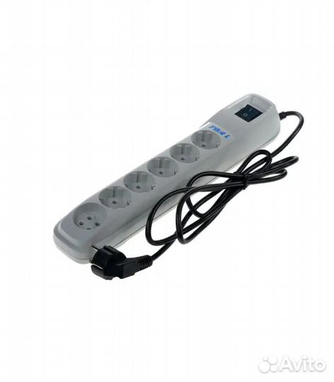 Сетевой фильтр Pilot L, 3 м, белый