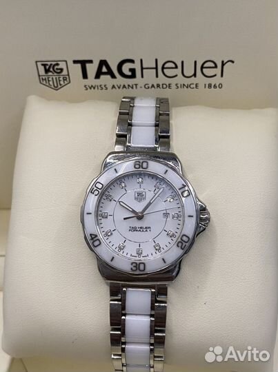 Часы c брилиантами tag heuer