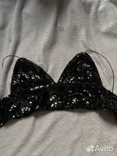 Топ с пайетками