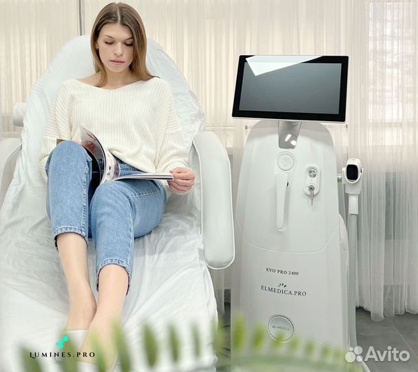 Диодный лазер для эпиляции Lumines’ EvoPro 2400 Вт
