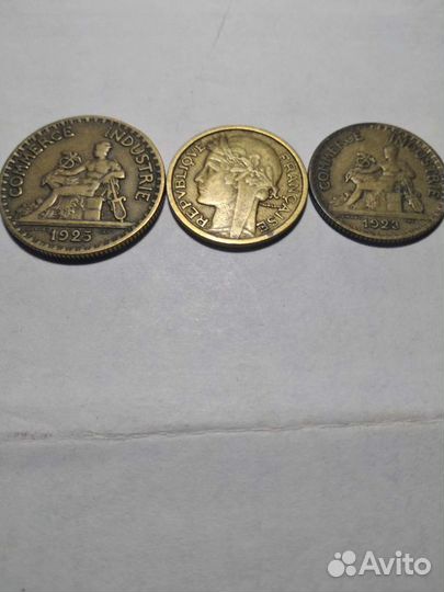 Монеты франция