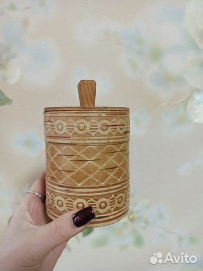 Шкатулка береста