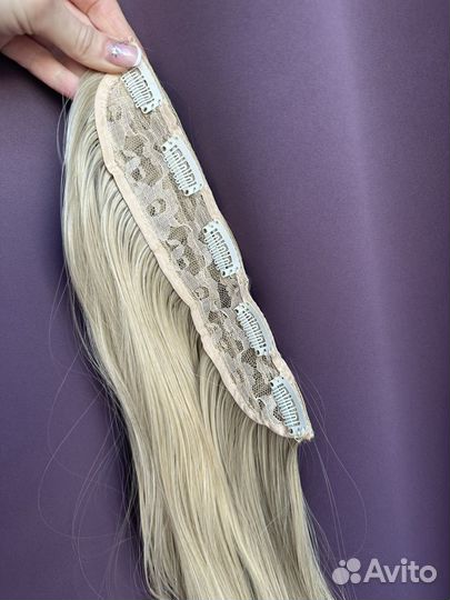 Волосы на заколках 60 см термоволокно