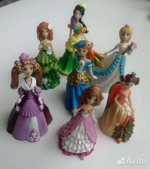 Игрушки принцессы Fresh toys (за 7 шт.)