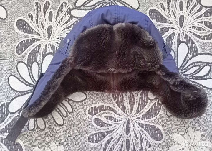 Шапка ушанка детская