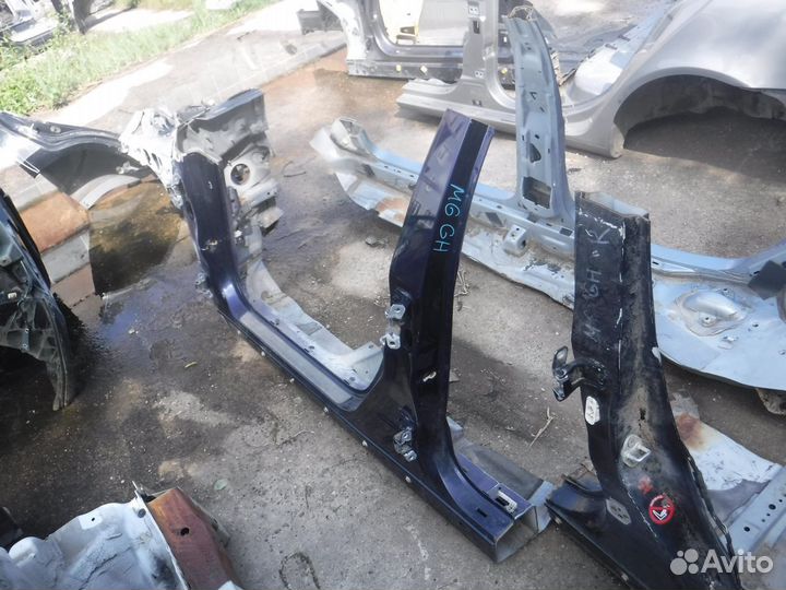 Боковина левая четверть + порог Mazda 6 GH 2010