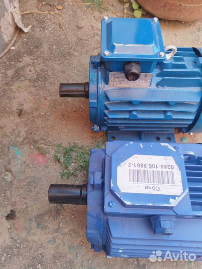 Электродвигатель 380 4 квт, 3 квт