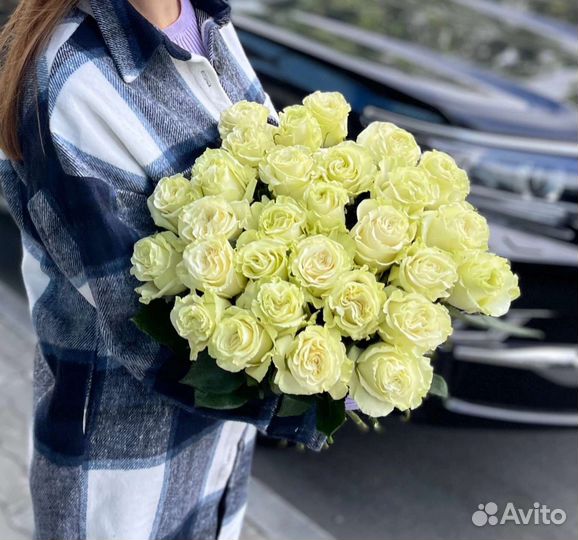 Цветы розы букет