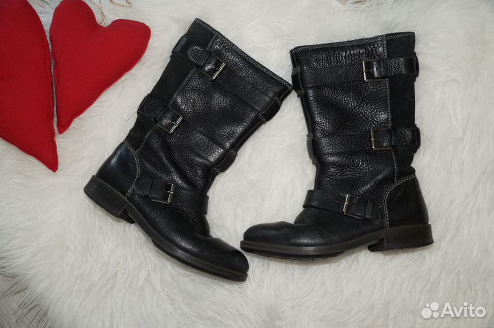 Зимние сапоги ecco