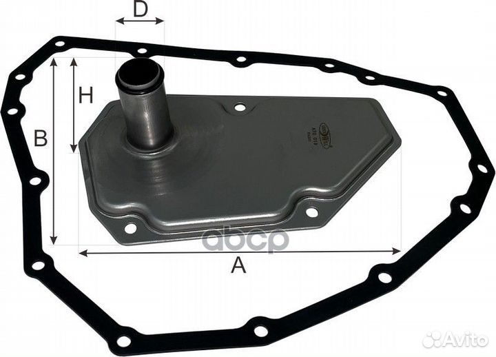 Фильтр АКПП Nissan juke (F15) 1.6 ATG 019 Goodwill