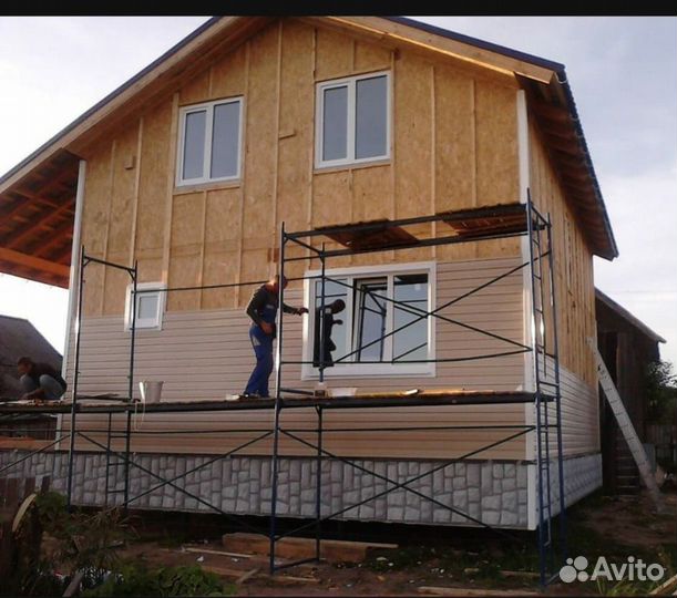 Обшивка домов сайдингом утепление домов