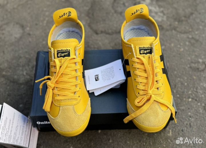 Кеды asics onitsuka tiger mexico 66 yellow