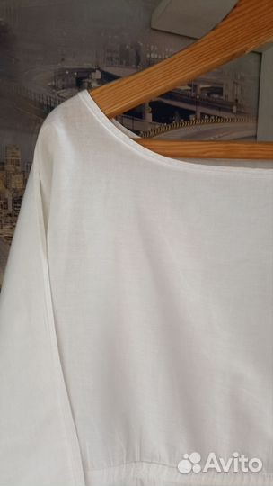 Платье с вышивкой, туника пляжная 42 44