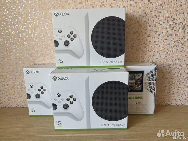 Xbox Series S Новые / GamePass / Джойстики объявление продам