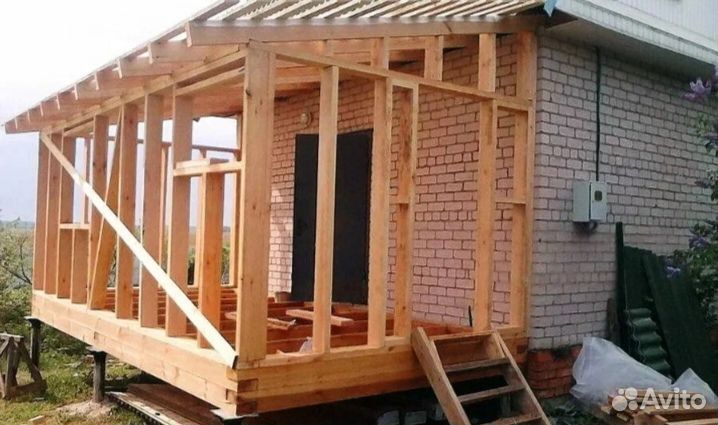Строительство пристроек веранд террас
