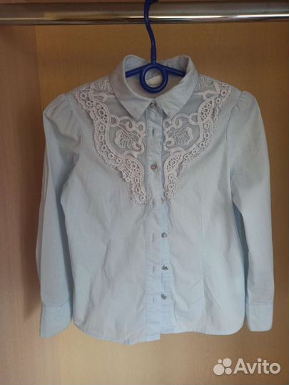 Блузки Рубахи школьные для девочки