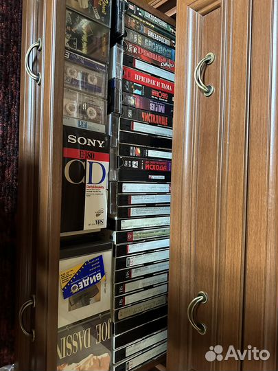 Видео кассеты, диски, кассеты бронь