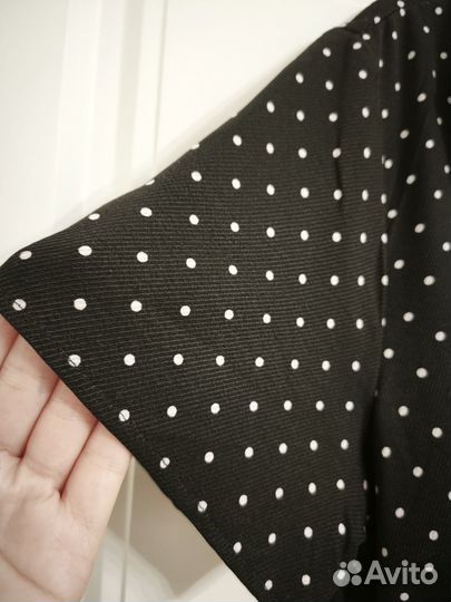 Платье летнее черное женское новое на запах 52-54