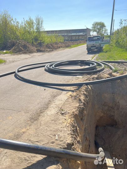 ГНБ прокол под дорогой