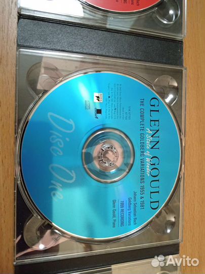 Продам CD диски Гленн Гульд