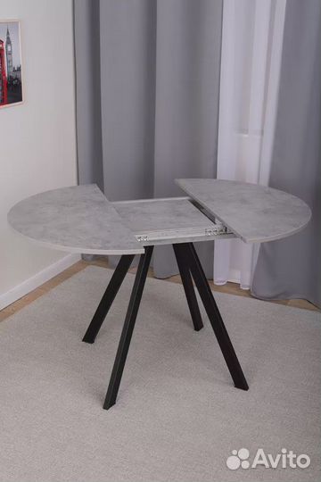 Стол круглый кухонный раздвижной