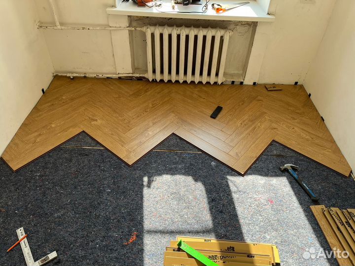 Укладка ламината