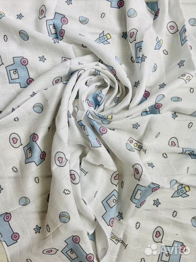 Муслиновые пеленки новые
