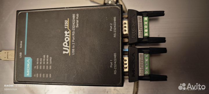 Moxa Uport 1250 преобразователь USB