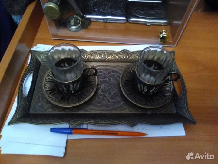 Бронза. Набор. Чайный