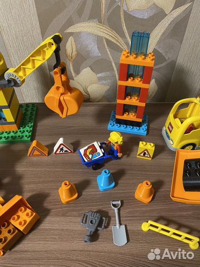 Lego duplo большая стройплощадка, стройка