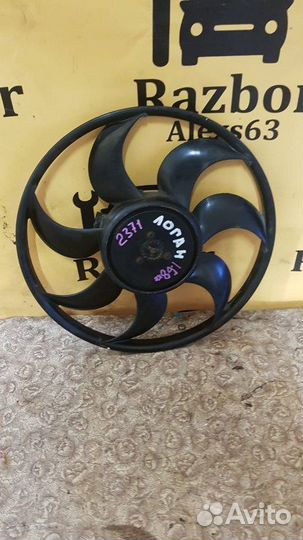 Моторчик охлаждения радиатора Renault Logan 1.6