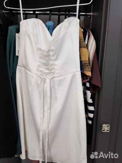Свадебное платье 42 44 короткое