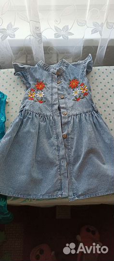 Платье Джинсовое детское