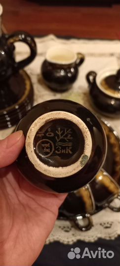 Чайно-кофейный сервиз Конаково