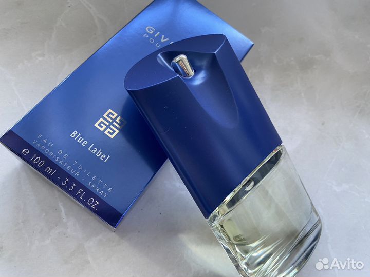 Givenchy pour homme blue label 100 мл