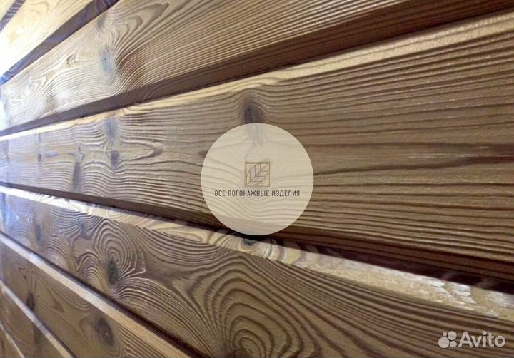 Имитация бруса лиственница