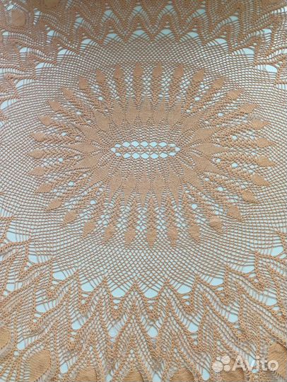 Скатерть вязанная крючком