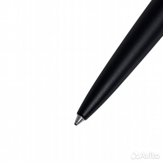 Ручка шариковая Parker Jotter XL K69 Matte Black CT M, корпус из нержавеющей стали, синие чернила